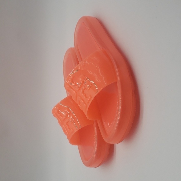 575- Tory Burch Bubble Jelly Slides Women's Sandals Size 6 B NWT - Picture 2 of 10